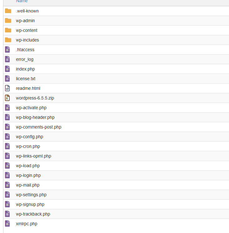 File Manager wp config